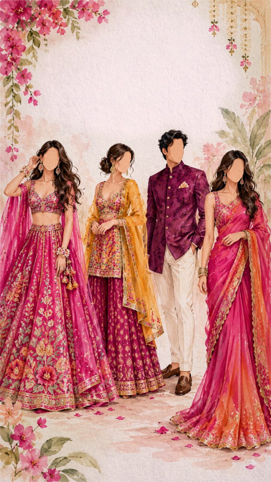 Rachti Mehfil outfit ideas